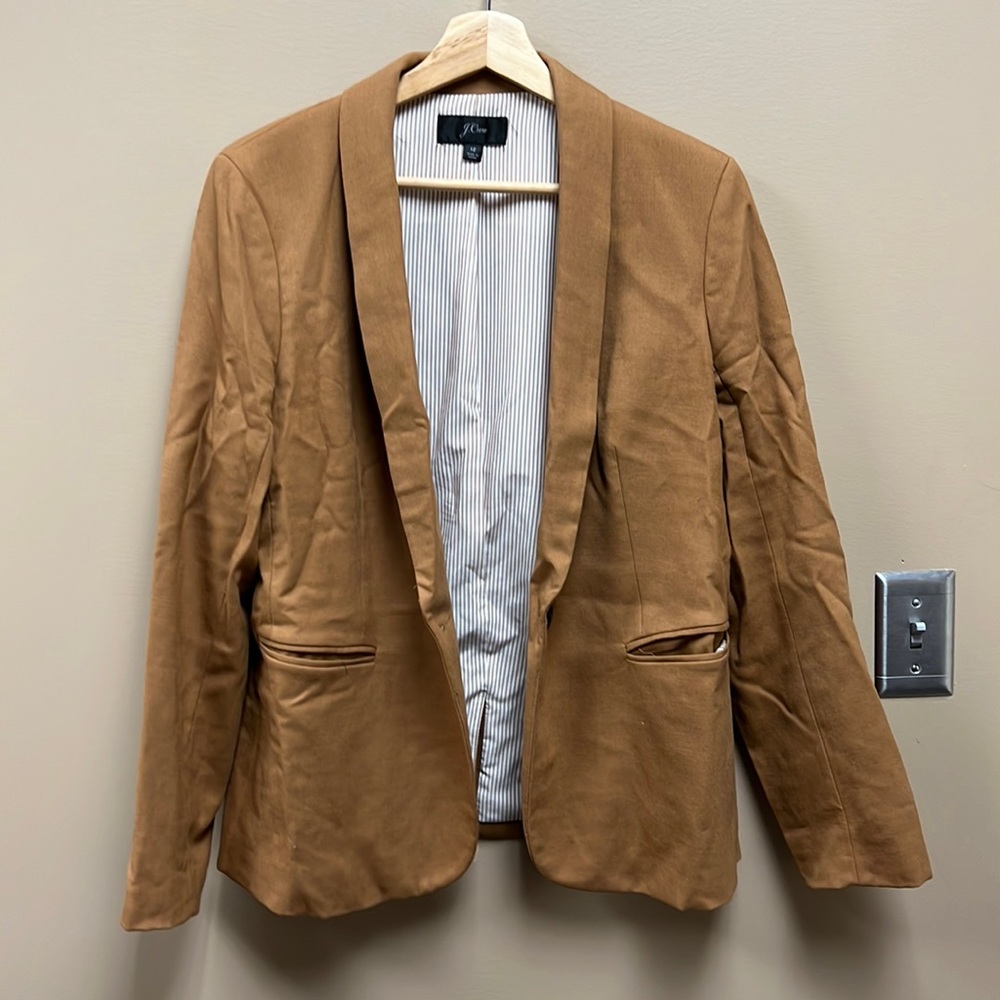 J. Crew Tan Blazer